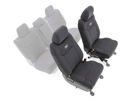 Seat Covers | Front W  Console Cover | Toyota Tundra 2WD 4WD (2014-2021) For Sale