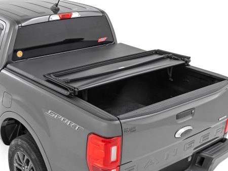 Soft Tri-Fold Bed Cover | 6  Bed | Ford Ranger 2WD 4WD (2019-2023) Online Sale