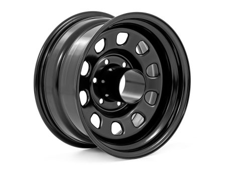 Steel Wheel | Black | 17x9 | 8x170 | 5.10 Bore | -12 For Cheap