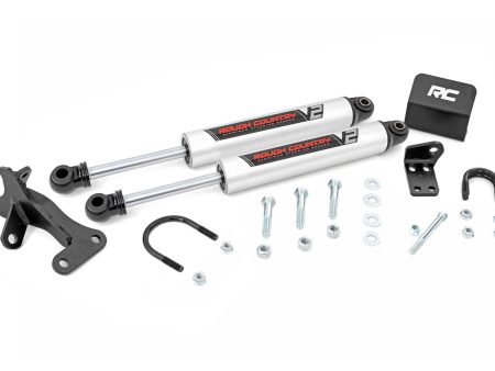 V2 Steering Stabilizer | Dual | 4 Inch Lift | Jeep Grand Cherokee WJ (99-04) Supply