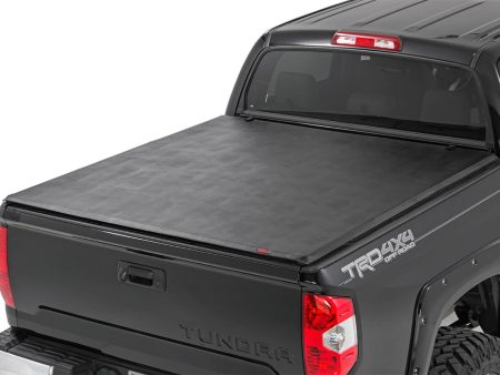 Soft Tri-Fold Bed Cover | 6 7  Bed | Toyota Tundra 2WD 4WD (2007-2024) on Sale