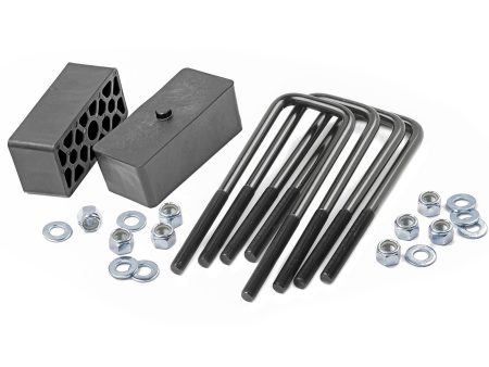 2 Inch Block & U-Bolt Kit | Chevy GMC 1500 Truck on Sale