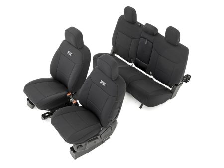 Seat Covers | FR Bucket and RR Bench | Ford Ranger 2WD 4WD (2019-2023) For Discount