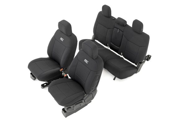 Seat Covers | FR Bucket and RR Bench | Ford Ranger 2WD 4WD (2019-2023) For Discount