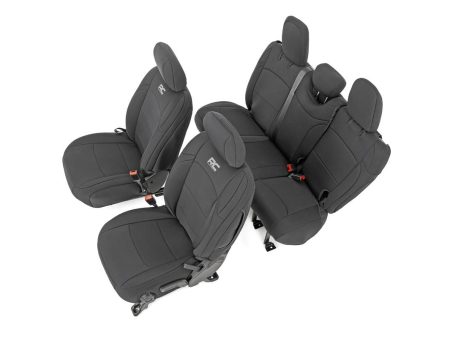 Seat Covers | Front and Rear | Jeep Wrangler Unlimited 4WD (2018-2024) Fashion