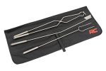 Stainless Steel Fire Pit Accessory Kit on Sale