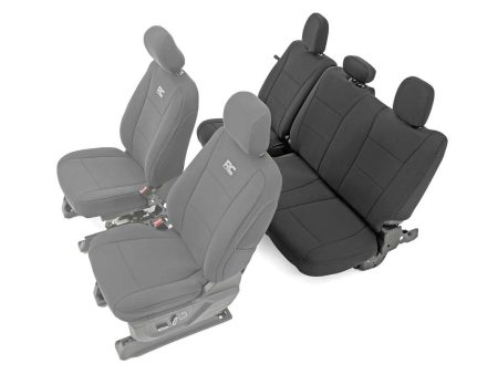 Seat Covers | Rear Bench Seat | Ford F-150 Lightning F-250 F-350  (2015-2023) Hot on Sale