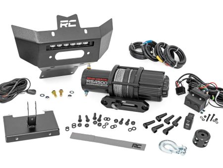 Winch Bumper | 4500-Lb Winch | Black Series LED | 6  Light | Can-Am Renegade For Sale