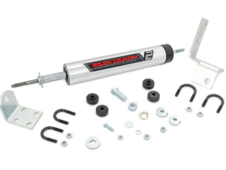 V2 Steering Stabilizer | 0-3 Inch Lift | Chevy GMC 1500 Truck & SUV Yukon (92-06) Cheap