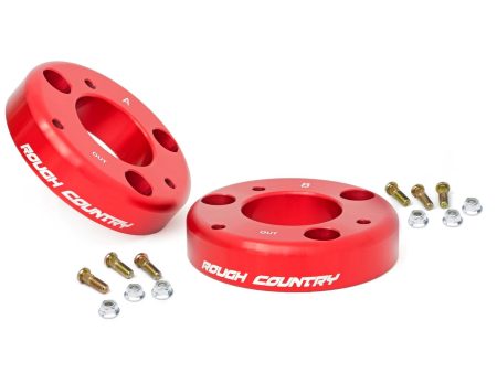 2 Inch Leveling Kit | Red | Ford F-150 2WD 4WD (2009-2013) Sale