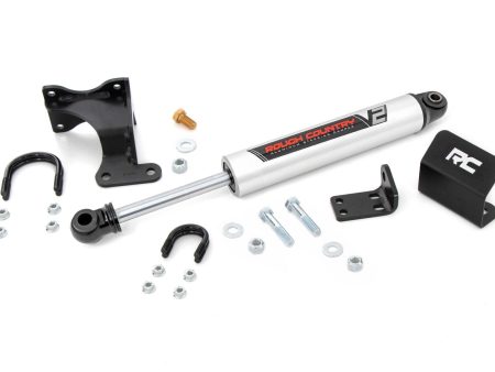 V2 Steering Stabilizer | Axle Bracket | 2-8 Inch Lift | Jeep Wrangler JK Wrangler Unlimited (07-18) For Cheap