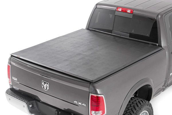 Soft Tri-Fold Bed Cover | 6 4  Bed | Ram 1500 2500 3500 2WD 4WD (2010-2024 & Classic) Hot on Sale