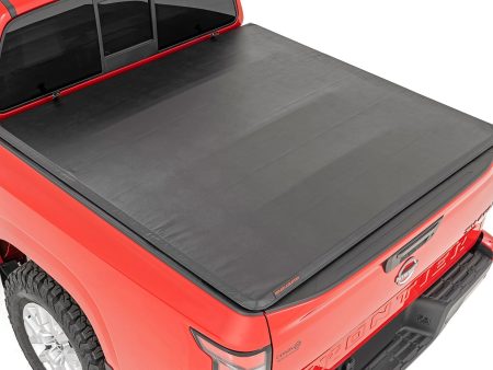 Soft Tri-Fold Bed Cover | 5  Bed | Nissan Frontier 2WD 4WD (2022-2024) Fashion