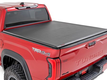 Soft Roll Up Bed Cover | 5 7  Bed | Toyota Tundra 2WD 4WD (2022-2024) Cheap