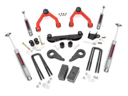 2-3 Inch Lift Kit | Rear Blocks | Chevy C1500 K1500 Truck & SUV 4WD (88-99) Supply