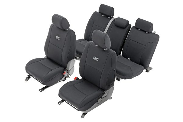 Seat Covers | FR & RR | Crew Cab | Toyota Tacoma 2WD 4WD (2005-2015) Supply