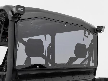 Tinted Rear Cab Panel | Scratch Resistant | Can-Am Defender HD 8 HD 9 HD 10 on Sale