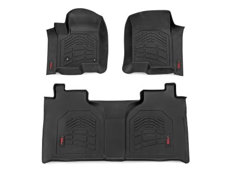 Sure-Fit Floor Mats | FR & RR | FR Bucket | Crew | Chevy GMC 1500 2500HD 3500HD (19-24) Cheap