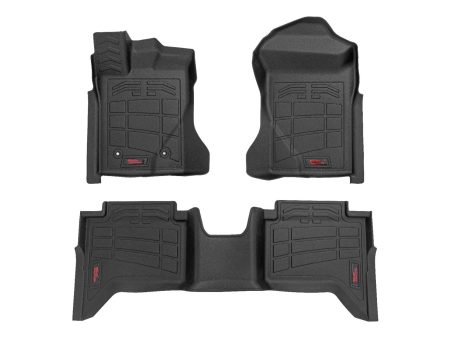 Sure-Fit Floor Mats | Front & Rear | Crew | Ford Ranger 2WD 4WD (2024) Hot on Sale