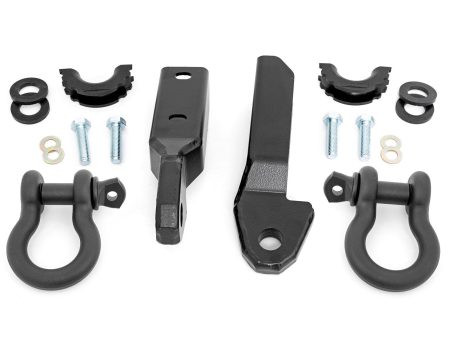 Tow Hook to Shackle Bracket | D-Ring Combo | Chevy GMC C1500 K1500 Truck & SUV (88-99) For Discount