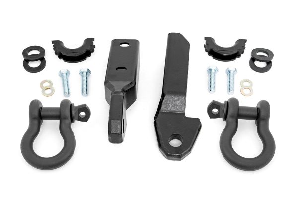 Tow Hook to Shackle Bracket | D-Ring Combo | Chevy GMC C1500 K1500 Truck & SUV (88-99) For Discount