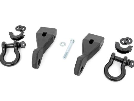 Tow Hook Brackets | D-Ring Combo | Chevy GMC 1500 (07-13) Discount