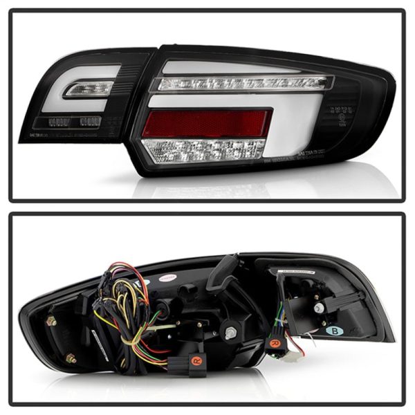 Spyder 09-13 Audi A3 Full LED Tail Lights - Black (ALT-YD-AA309-LED-BK) Discount