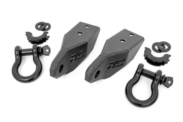 Tow Hook Brackets | D-Ring Combo | Toyota Tundra 2WD 4WD (2007-2021) For Cheap