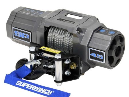 Superwinch 4500 LBS 12V DC 15 64in x 40ft Steel Rope Roller Fairlead SP 45 Winch Online Hot Sale