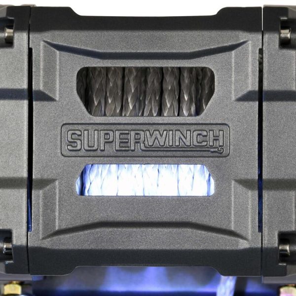 Superwinch 3500 LBS 12V DC 7 32in x 40ft Synthetic Rope Hawse Fairlead SP 35SR Winch Discount