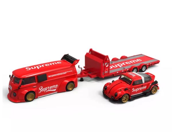 BSC Supreme VW 3 Car Set W  Trailer Fashion