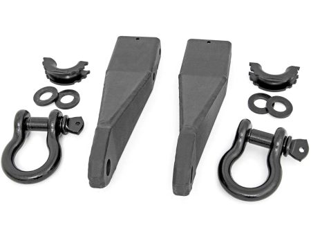 Tow Hook Brackets | D-Ring Combo | GMC Sierra 2500 HD 2WD 4WD (2020-2024) Online Hot Sale