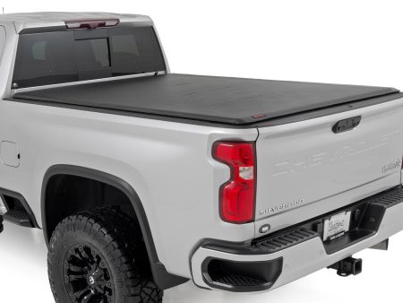 Soft Roll Up Bed Cover | 6 9  Bed | Chevy GMC 2500HD 3500HD (20-24) Sale