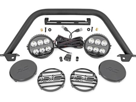 Safari Bar | 6.5 Inch Round LED | OE Modular Steel | Ford Bronco 4WD (21-24) Sale