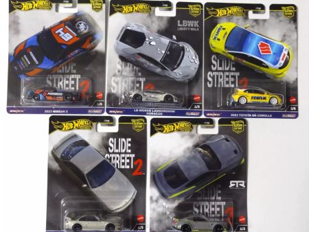 Hot Wheels Premium Slide Street 2 Set For Cheap