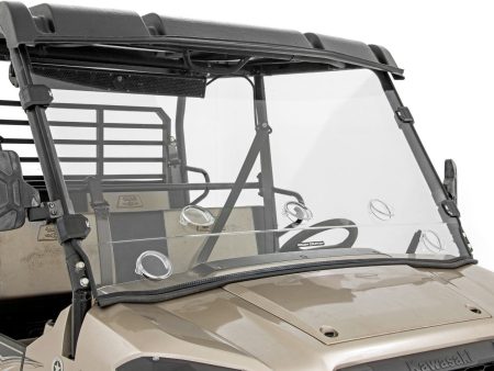 Vented Full Windshield | Scratch Resistant | Kawasaki Mule For Cheap