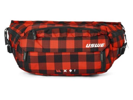 USWE Waist Hip Pack 6L - Flannel Red For Sale