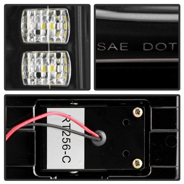 Spyder 21-23 Ford Bronco Factory LED Model LED Tail Lights (ALT-YD-FB21-LED-BK) Online Sale