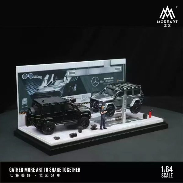 Moreart Mercedes Benz Repair Workshop Diorama Online Sale