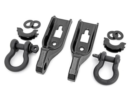 Tow Hook Brackets | D-Ring Combo | Ford F-150 2WD 4WD (2009-2020) Hot on Sale