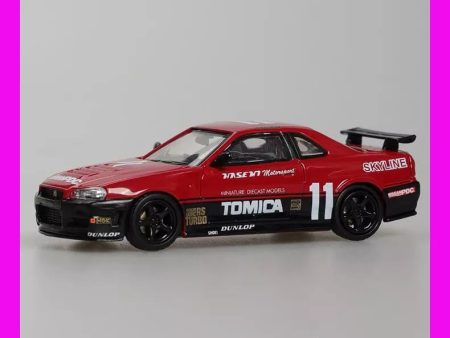 Stance Hunter s Nissan Skyline GT-R BNR34 Tomica Livery Online now