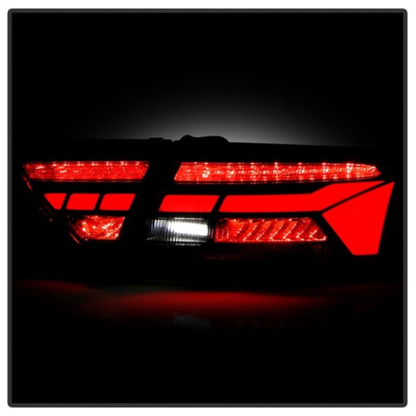 Spyder Apex 13-17 Audo A5   S5   RS5 (Factory LED) LED Tail Lights - Blk (ALT-YD-AA513LED-SEQGR-BK) Online