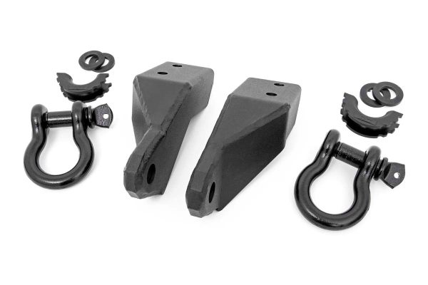 Tow Hook Brackets | D-Ring | Bull Bar Sup | Toyota Tundra 2WD 4WD (2007-2021) Fashion