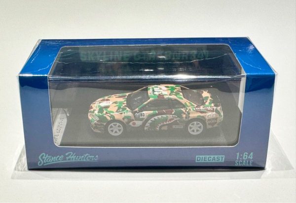 Stance Hunter s Nissan Skyline GT-R BNR34 A Bathing Ape Livery Online now