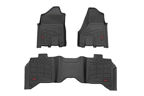 Sure-Fit Floor Mats | Front & Rear | Front Bucket | Crew | Ram 2500 3500 (19-24) Hot on Sale