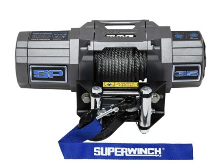 Superwinch 3500 LBS 12V DC 7 32in x 40ft Steel Rope Roller Fairlead SP 35 Winch Fashion