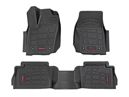 Sure-Fit Floor Mats | Front & Rear | Crew | Toyota Tacoma 2WD 4WD (2024) Fashion