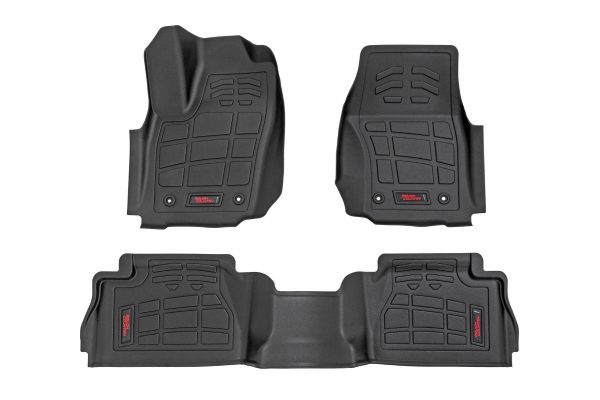 Sure-Fit Floor Mats | Front & Rear | Crew | Toyota Tacoma 2WD 4WD (2024) Fashion