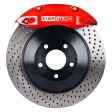 StopTech 05-10 Ford Mustang ST-40 355x32mm Red Caliper Drilled Rotors Front Big Brake Kit Online now