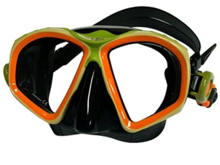 Sherwood Vida Outdoor Man Edition Colored 2 Lens Scuba Diving Snorkeling Mask Cheap